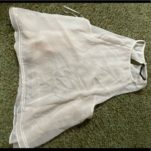 Spaghetti strapped blouse